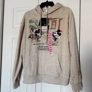 Disney Hoodie with Mickey and Friends Graphic